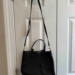 Saint Laurent Women's Black Small Shopping Toy Bag